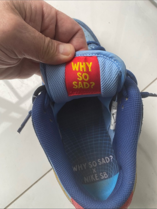 Nike SB Blue Multi Skate Shoes main image 4